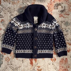 Boys cardigan sweater